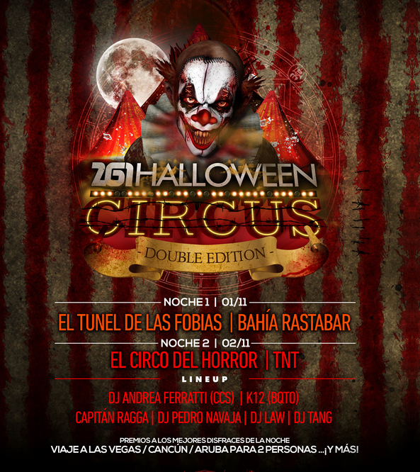 261 halloween circus